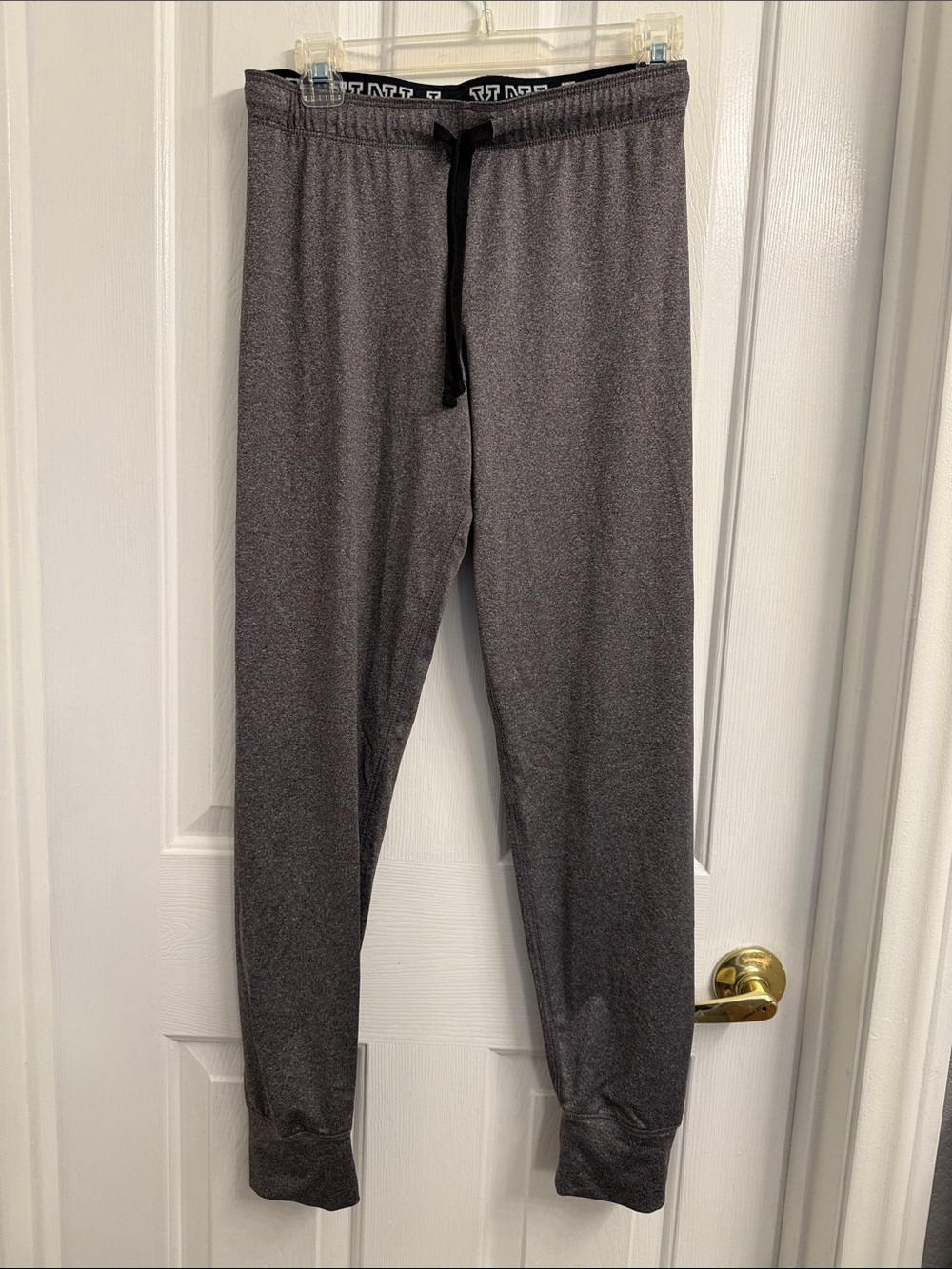 PINK Victoria's Secret Gray Heather Jogger Pants